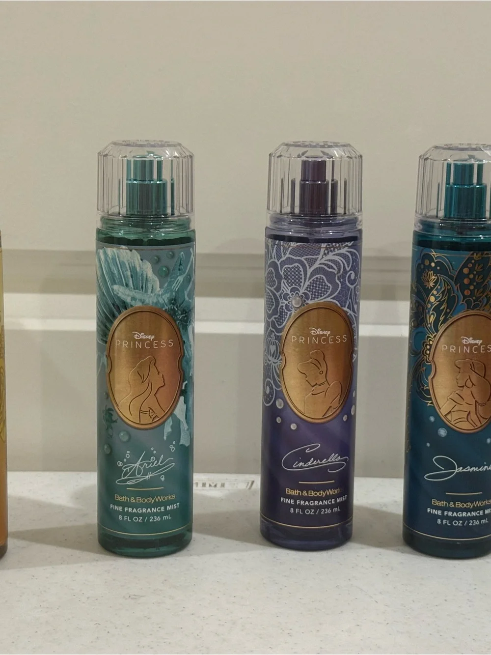 NEW Bath & Body Works Disney Princess Fine Mist Set  ~ Full Size